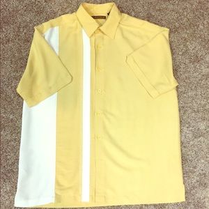 Cubavera (Stitching) Short Sleeve Button Down